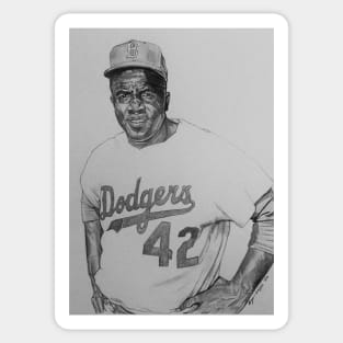 Jackie Robinson Sticker